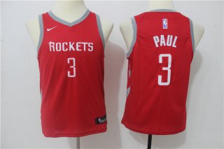 Rockets-3-Chris-Paul-Red-Youth-Nike-Swingman-Jersey