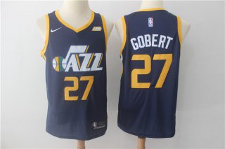 Jazz-27-Rudy-Gobert-Navy-Nike-Swingman-Jersey