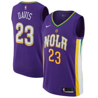 Pelicans-23-Anthony-Davis-Purple-City-Edition-Nike-Swingman-Jersey