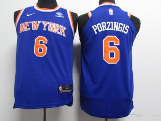 Knicks-6-Kristaps-Porzingis-Blue-Nike-Youth-Authentic-Jersey