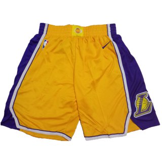Lakers-Yellow-Nike-NBA-Shorts