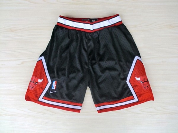 Bulls-Black-Nike-Mesh-NBA-Shorts