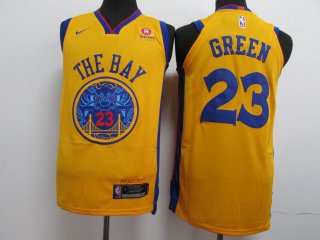 Warriors-23-Draymond-Green-Gold-City-Edition-Authentic-Jersey