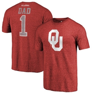 Oklahoma-Sooners-Fanatics-Branded-Crimson-Greatest-Dad-Tri-Blend-T-Shirt