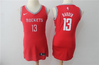 Rockets-13-James-Harden-Red-Women-Nike-Swingman-Jersey