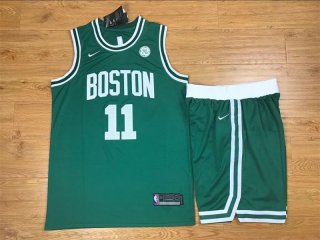 Celtics-11-Kyrie-Irving-Green-Nike-Swingman-Jersey(With-Shorts)