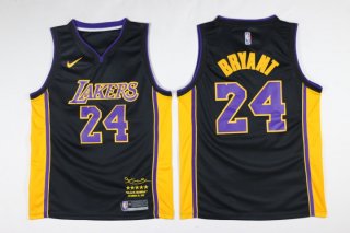 Lakers-8-kobe-Bryant-Black-Black-Mamba-Nike-Swingman-Jersey
