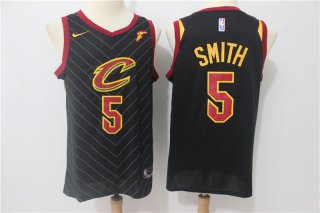 Cavaliers-5-J.R.-Smith-Black-Nike-Swingman-Jersey