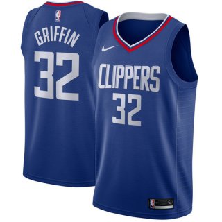 Clippers-32-Blake-Griffin-Blue-Nike-Swingman-Jersey