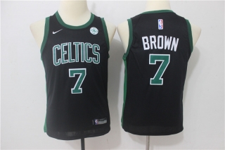 Celtics-7-Jaylen-Brown-Black-Youth-Nike-Swingman-Jersey