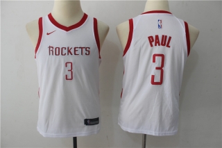 Rockets-3-Chris-Paul-White-Youth-Nike-Swingman-Jersey