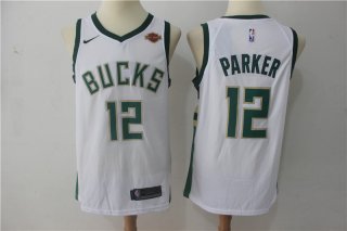 Bucks-12-Jabari-Parker-White-Nike-Swingman-Jersey