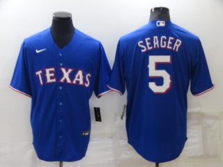 Texas Rangers #5 blue jersey