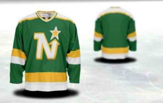 Minnesota-North-Stars-Men-Customized-Green-Classic-Vintage-Jersey-4368-64402