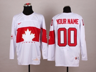 Canada-Men-White-Customized-Jerseys
