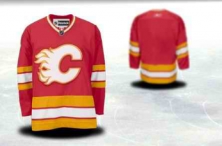Calgary-Flames-Men-Customized-Red-Third-Jersey-1841-80304