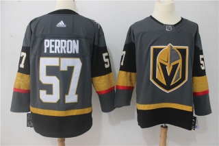 Men's Adidas Vegas Golden Knights #57 David Perron Grey Stitched NHL Jersey