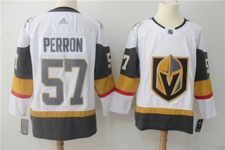 Men's Adidas Vegas Golden Knights #57 David Perron White Stitched NHL Jersey