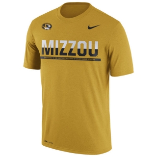 Missouri-Tigers-Nike-2016-Staff-Sideline-Dri-Fit-Legend-T-Shirt-Gold