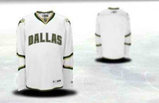 Dallas-Stars-Men-Customized-White-Jersey-2992-39973