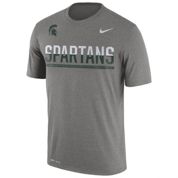 Michigan-State-Spartans-Nike-2016-Staff-Sideline-Dri-Fit-Legend-T-Shirt-Dark-Gray