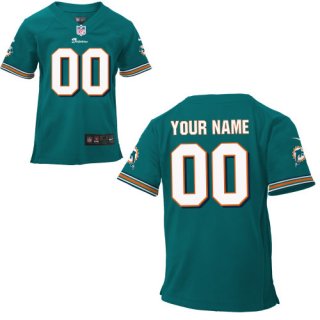 Toddler-Nike-Miami-Dolphins-Customized-Game-Team-Color-Jersey-9340-34130