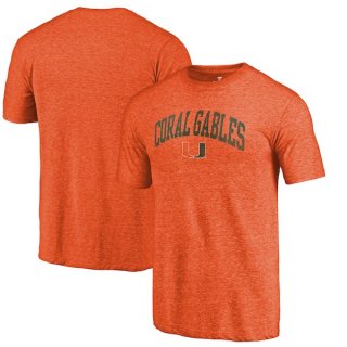 Miami-Hurricanes-Fanatics-Branded-Heathered-Orange-Hometown-Arched-City-Tri-Blend-T-Shirt