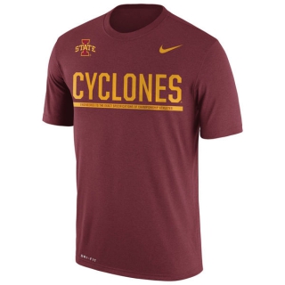 Iowa-State-Cyclones-Nike-2016-Staff-Sideline-Dri-Fit-Legend-T-Shirt-Cardinal