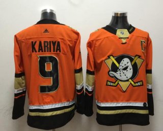 Ducks-9-Paul-Kariya-Orange-Adidas-Jersey
