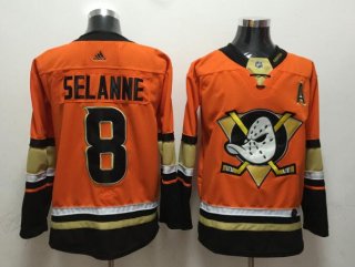 Ducks-8-Teemu-Selanne-Orange-Adidas-Jersey
