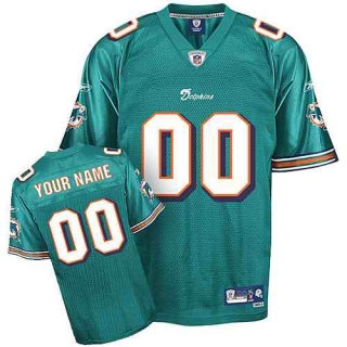 Miami-Dolphins-Men-Customized-green-Jersey-2297-67294