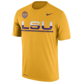 LSU-Tigers-Nike-2016-Staff-Sideline-Dri-Fit-Legend-T-Shirt-Gold