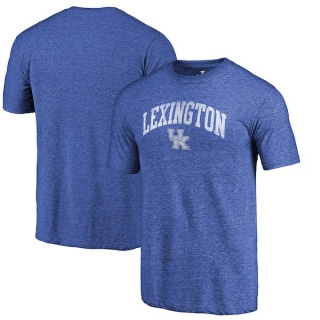 Kentucky-Wildcats-Fanatics-Branded-Heathered-Royal-Hometown-Arched-City-Tri-Blend-T-Shirt