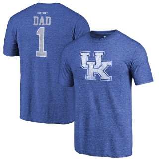 Kentucky-Wildcats-Fanatics-Branded-Royal-Greatest-Dad-Tri-Blend-T-Shirt
