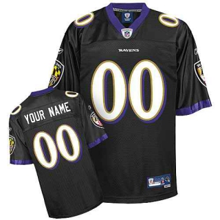 Baltimore-Ravens-Men-Customized-balck-Jersey-5400-49077