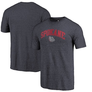 Gonzaga-Bulldogs-Fanatics-Branded-Navy-Arched-City-Tri-Blend-T-Shirt