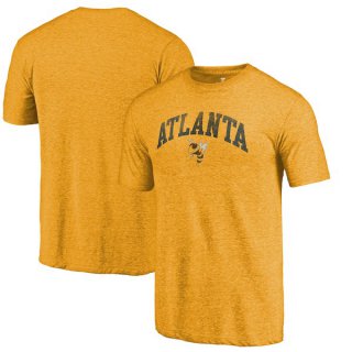 Georgia-Tech-Yellow-Jackets-Fanatics-Branded-Gold-Arched-City-Tri-Blend-T-Shirt