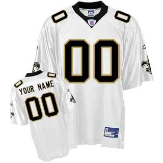 New-Orleans-Saints-Youth-Customized-White-Jersey-3749-43107