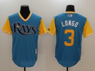 Tampa Bay Rays #3 blue jersey