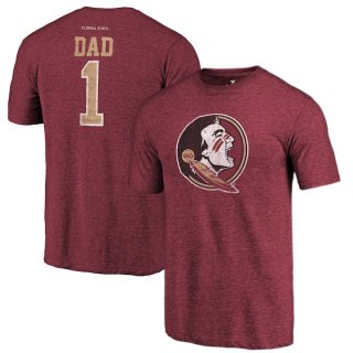 Florida-State-Seminoles-Fanatics-Branded-Garnet-Greatest-Dad-Tri-Blend-T-Shirt
