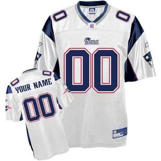 New-England-Patriots-Youth-Customized-White-Jersey-3407-70243