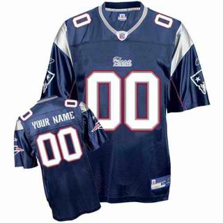 New-England-Patriots-Youth-Customized-blue-Jersey-3208-32064