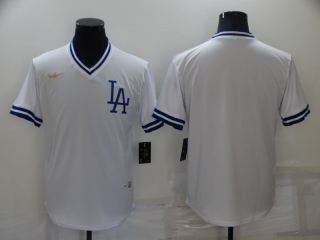 Los Angeles Dodgers blank white jersey