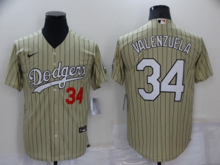 Los Angeles Dodgers #34 Toro Valenzuela jersey