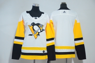 Penguins-Blank-White-Youth-Adidas-Jersey