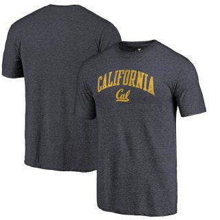 Cal-Bears-Fanatics-Branded-Heathered-Navy-Hometown-Arched-City-Tri-Blend-T-Shirt