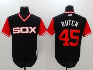 Chicago White Sox #45 black jersey