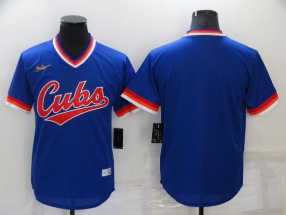Chicago Cubs blue jersey
