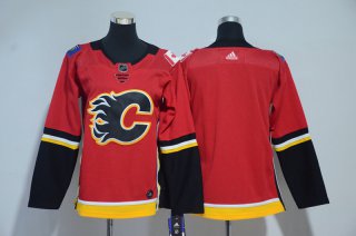 Flames-Blank-Red-Youth-Adidas-Jersey