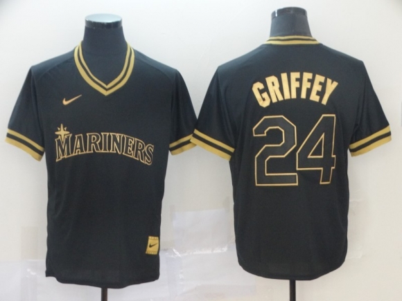 Mariners-24-Ken-Griffey black jersey